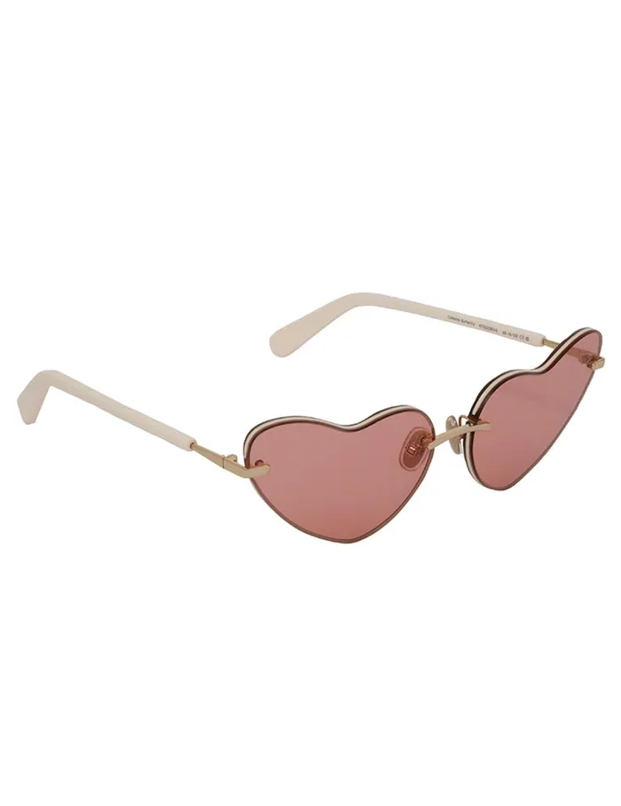 Women Sunglasses Zimmermann Zimmermann Celeste Heart Rose