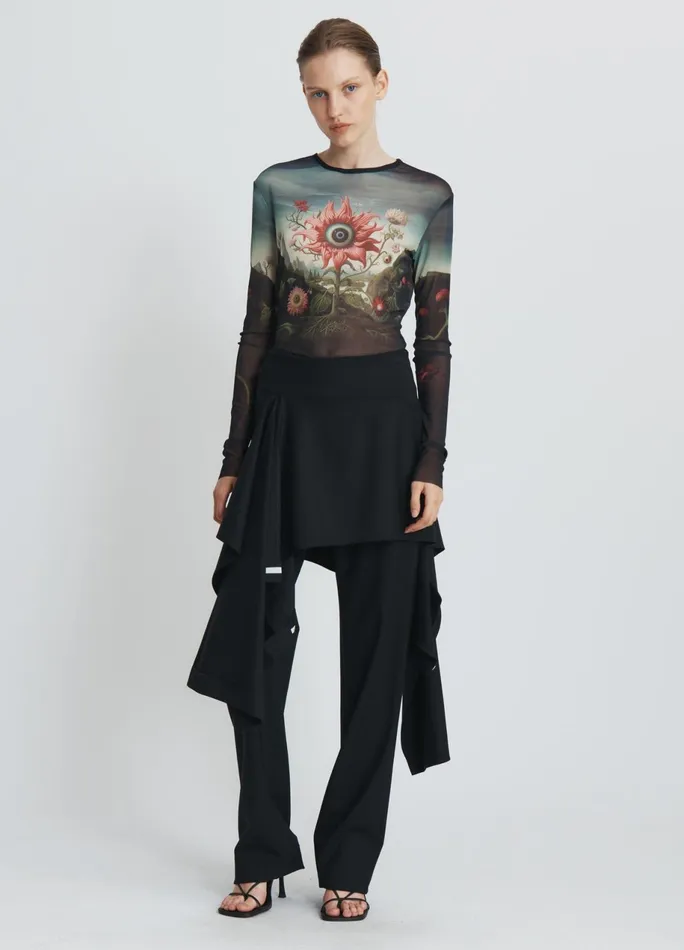 Women Tailored Skirt Trousers MONSE Bottoms