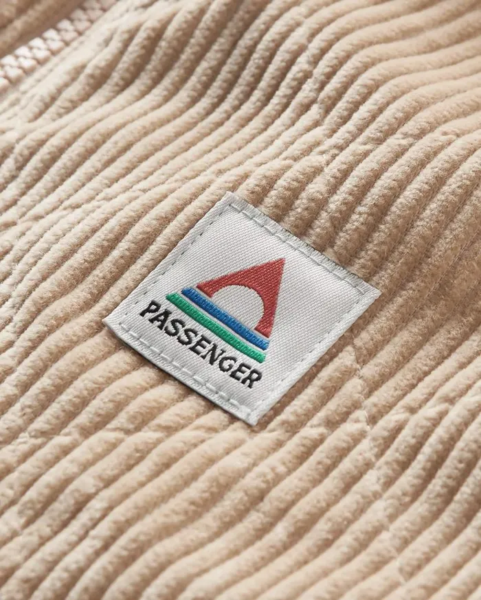 Women Tops Passenger Awaken Recycled DeepPile Sherpa Fleece Biscuit Biscuit