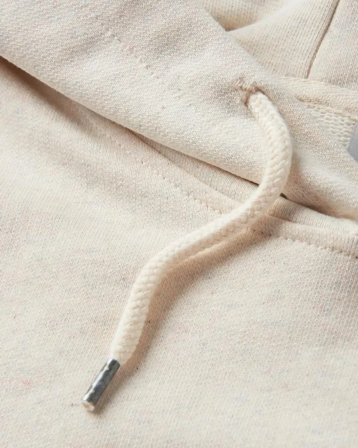 Women Tops Passenger Discovery Recycled Cotton Hoodie Milky Marl Milky Marl