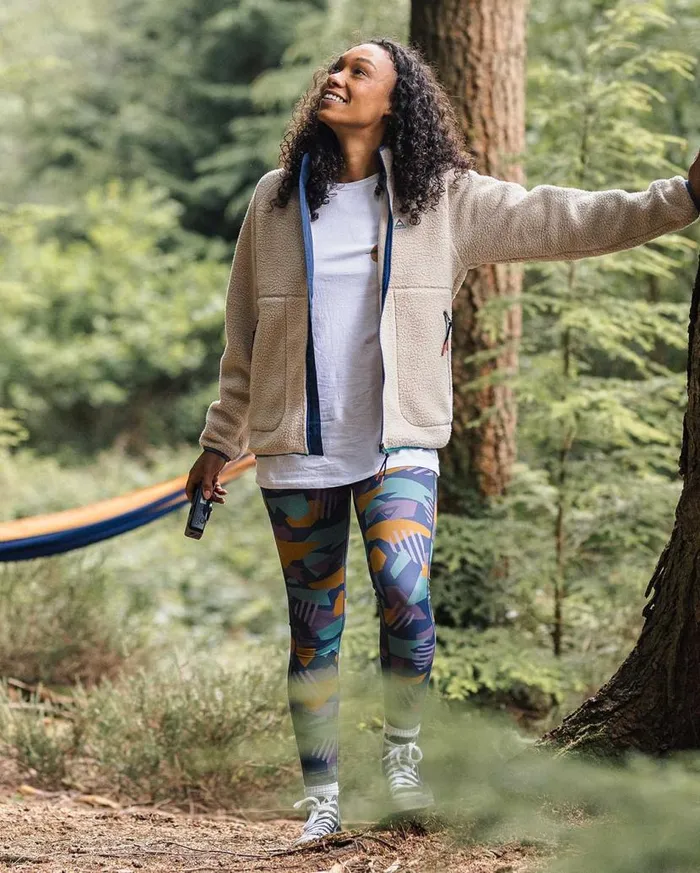 Women Tops Passenger Fairbanks 20 Full Zip Recycled Sherpa Fleece Oatmeal Oatmeal