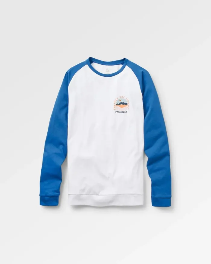 Women Tops Passenger Outlook Recycled LS TShirt True Blue True Blue