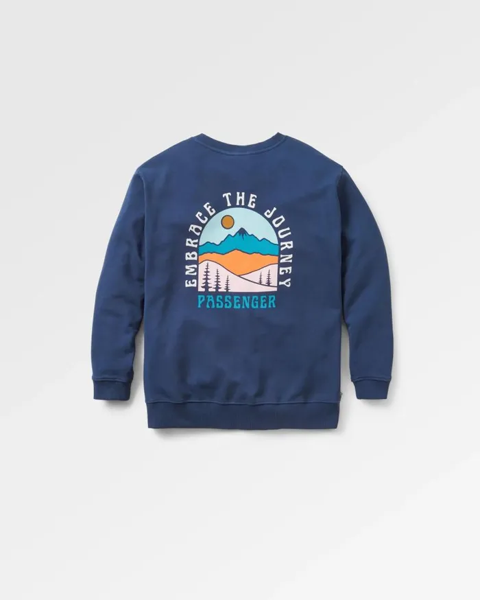 Women Tops Passenger Outlook Sweatshirt Rich Navy Rich Navy