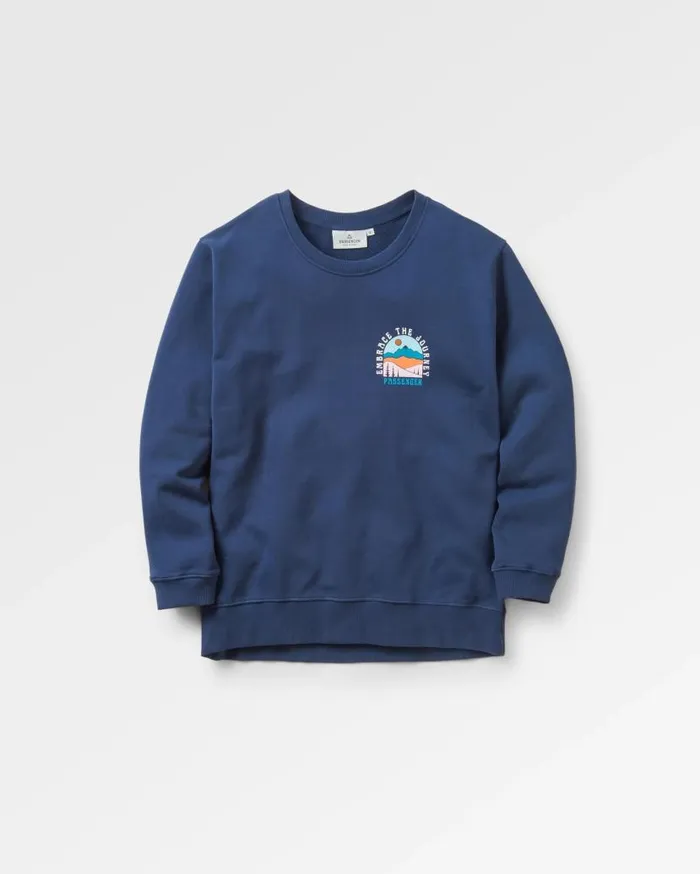 Women Tops Passenger Outlook Sweatshirt Rich Navy Rich Navy