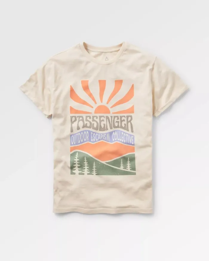 Women Tops Passenger Perfect Days TShirt Birch Birch