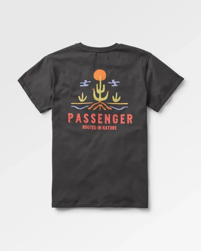 Women Tops Passenger Planted Recycled Cotton TShirt Black Black