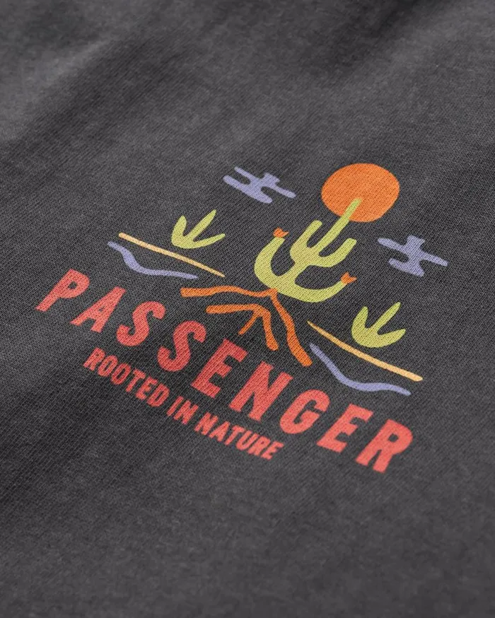 Women Tops Passenger Planted Recycled Cotton TShirt Black Black