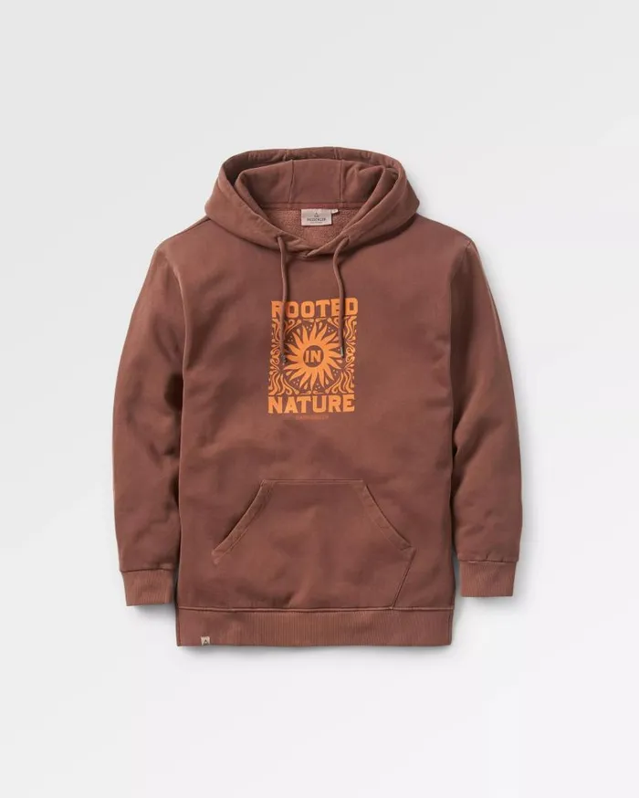 Women Tops Passenger Rooted In Nature Hoodie Chestnut Chestnut