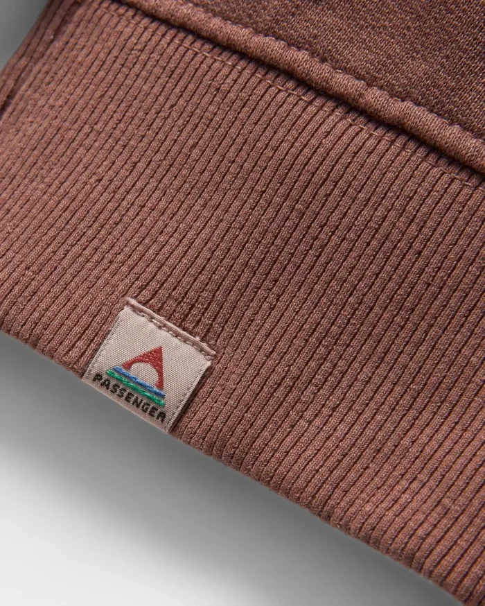 Women Tops Passenger Rooted In Nature Hoodie Chestnut Chestnut