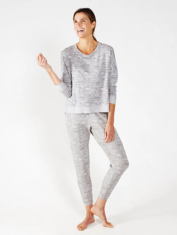 Women Varsity Brushed Lightweight Jogger Tasc Performance Lounge