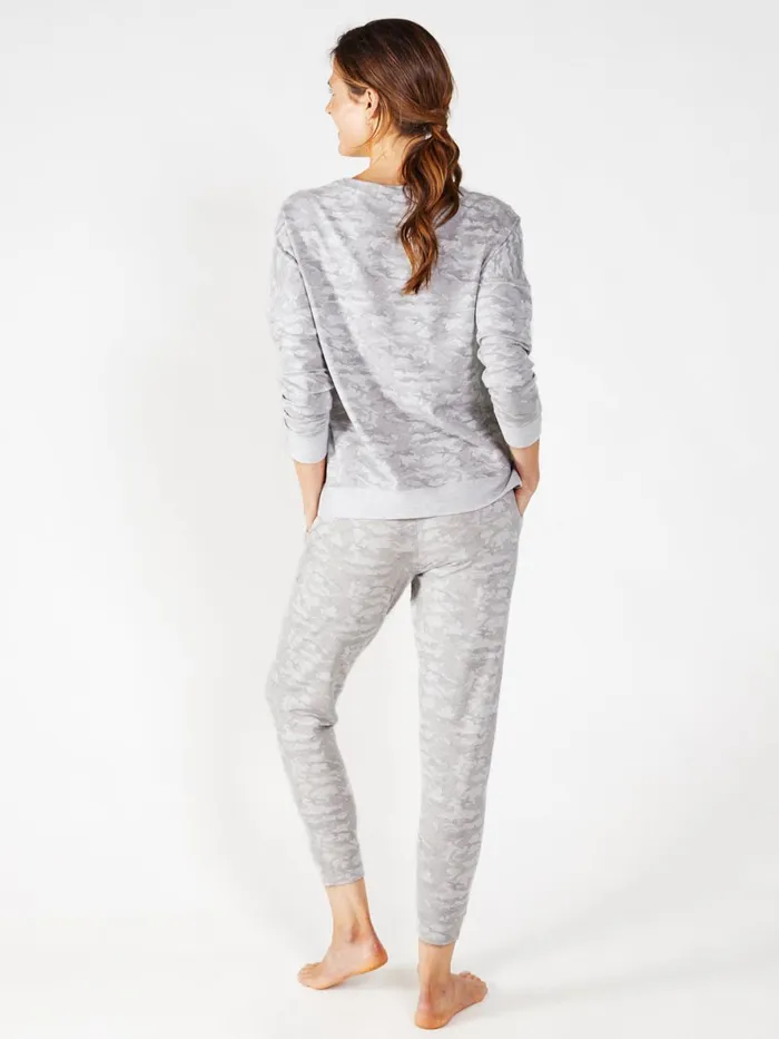 Women Varsity Brushed Lightweight Jogger Tasc Performance Lounge