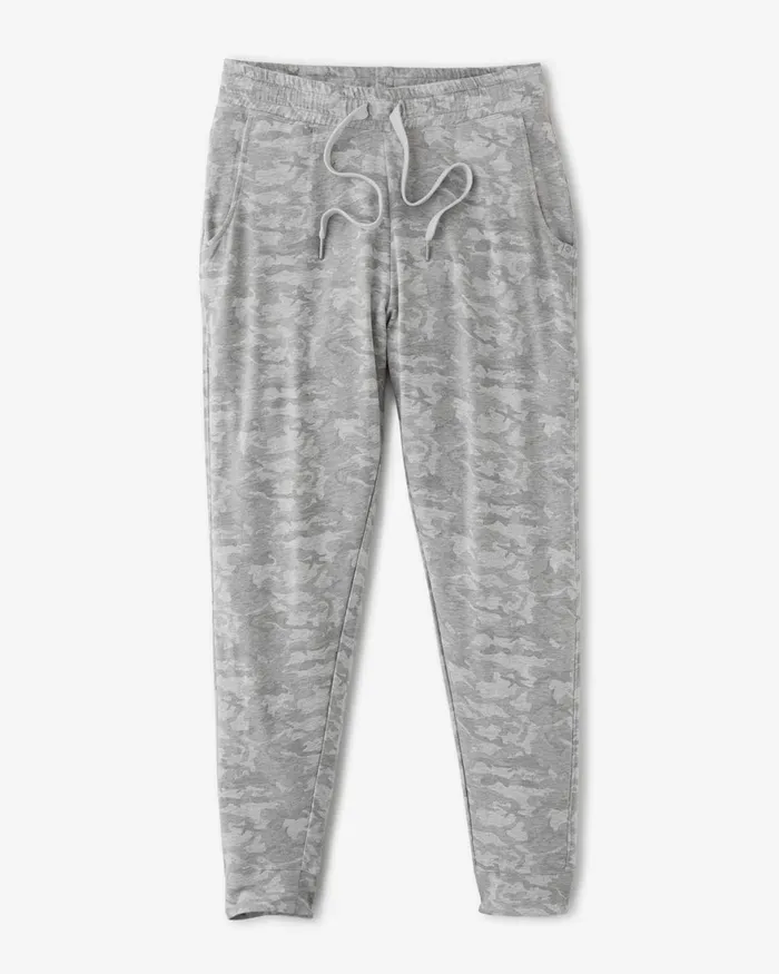 Women Varsity Brushed Lightweight Jogger Tasc Performance Lounge
