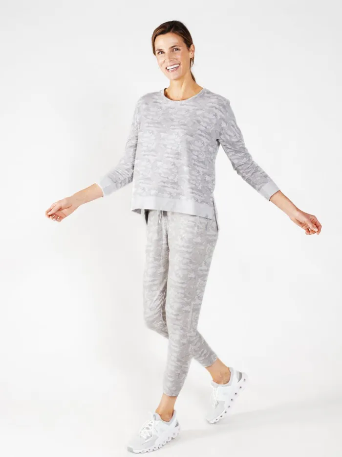 Women Varsity Brushed Lightweight Jogger Tasc Performance Lounge