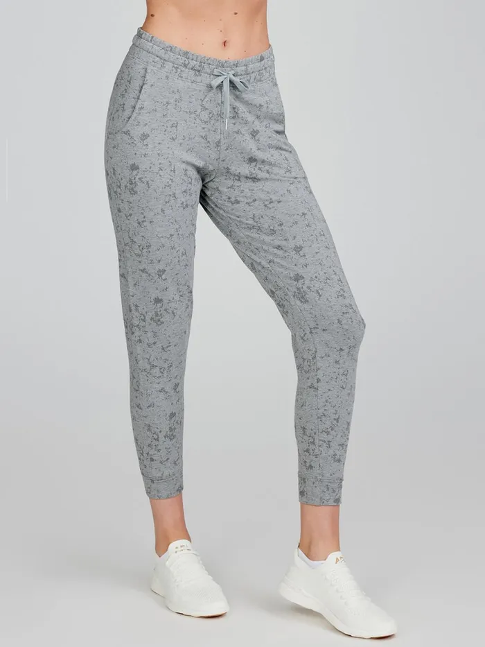 Women Varsity Brushed Lightweight Jogger Tasc Performance Lounge