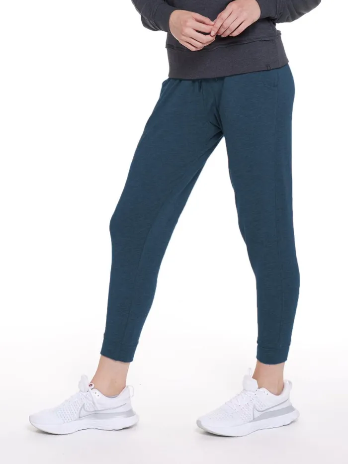 Women Varsity Brushed Lightweight Jogger Tasc Performance Lounge