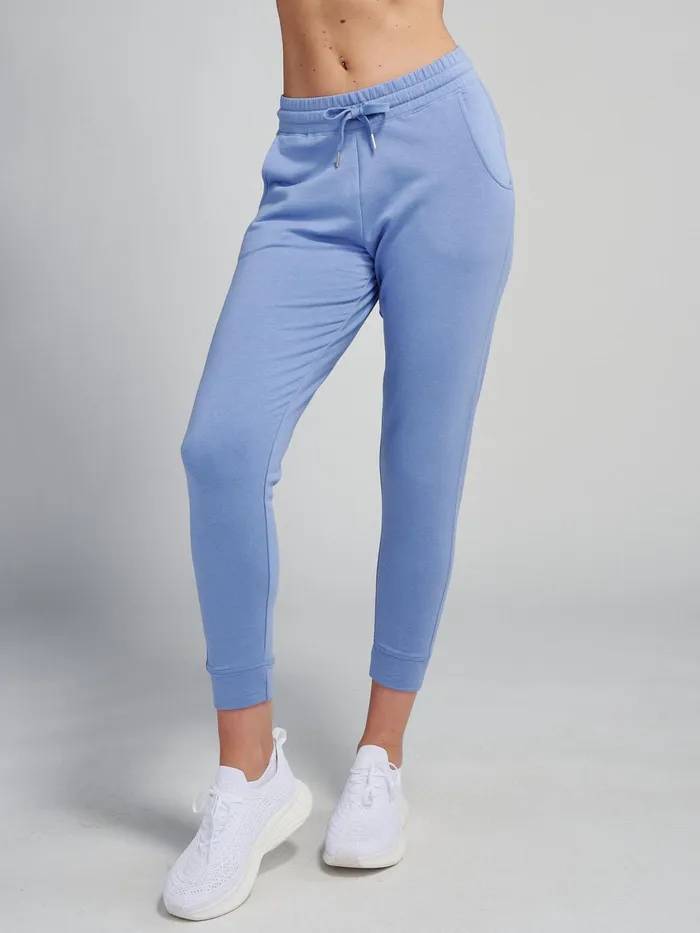 Women Varsity Brushed Lightweight Jogger Tasc Performance Lounge