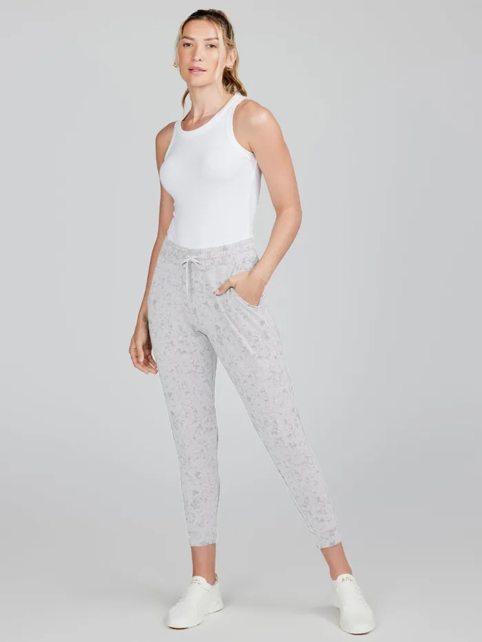 Women Varsity Brushed Lightweight Jogger Tasc Performance Lounge