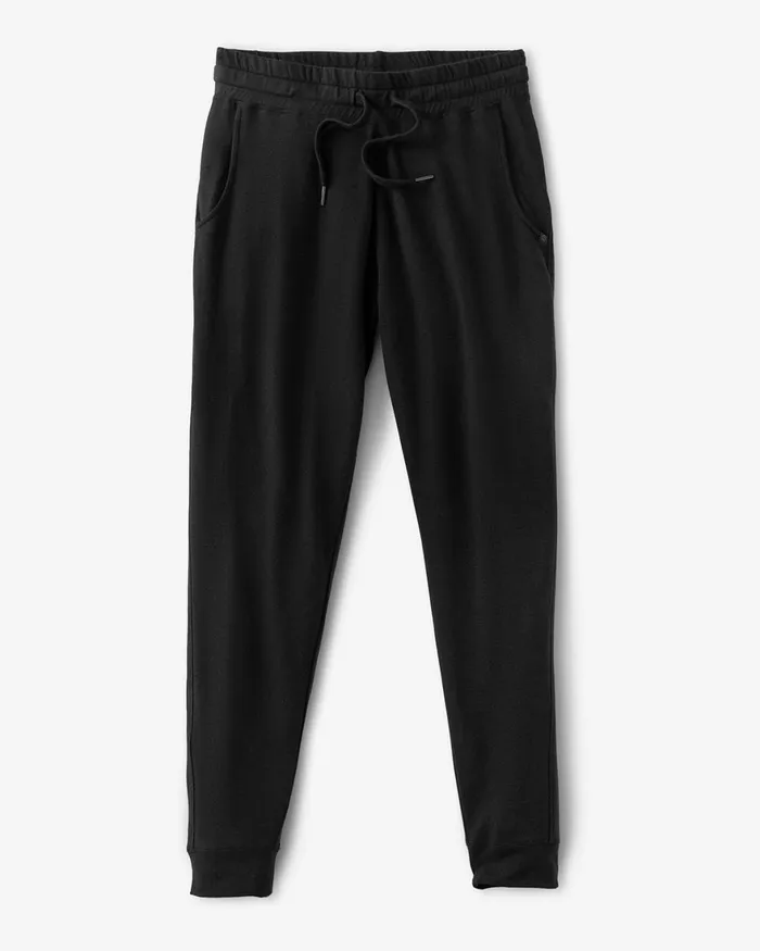 Women Varsity Brushed Lightweight Jogger Tasc Performance Lounge