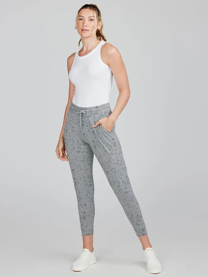 Women Varsity Brushed Lightweight Jogger Tasc Performance Lounge