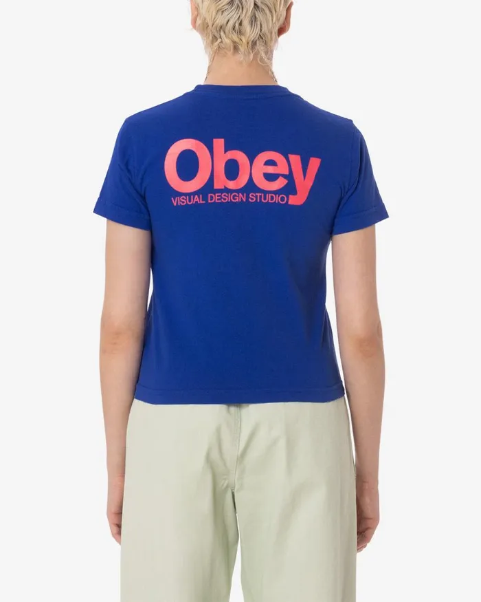 Women VISUAL DESIGN STUDIO KAYLIN TSHIRT Digital Black OBEY Clothing TSHIRTS Women VISUAL DESIGN STUDIO KAYLIN TSHIRT Digital Black OBEY Clothing TSHIRTS
