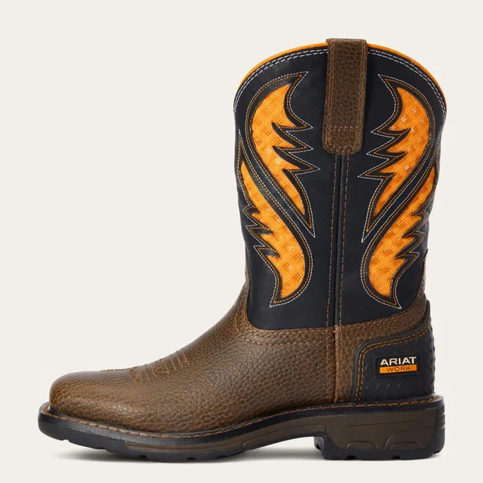 Work VentTEK Boot Cocoa Brown Kids Ariat Big Kids039 Footwear Work VentTEK Boot Cocoa Brown Kids Ariat Big Kids039 Footwear