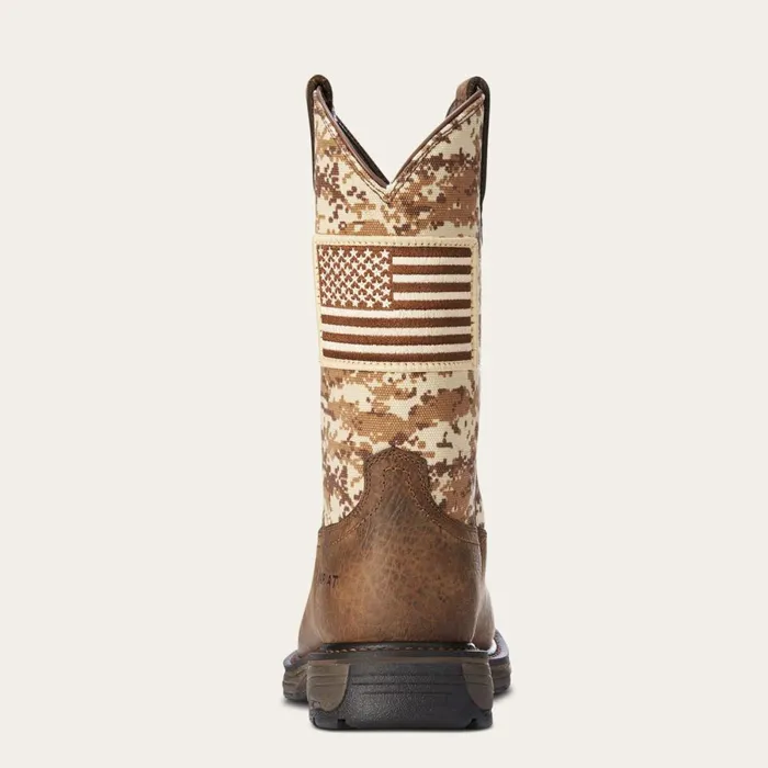 WorkHog Patriot Work Boot Earth Men Ariat Western Boots WorkHog Patriot Work Boot Earth Men Ariat Western Boots