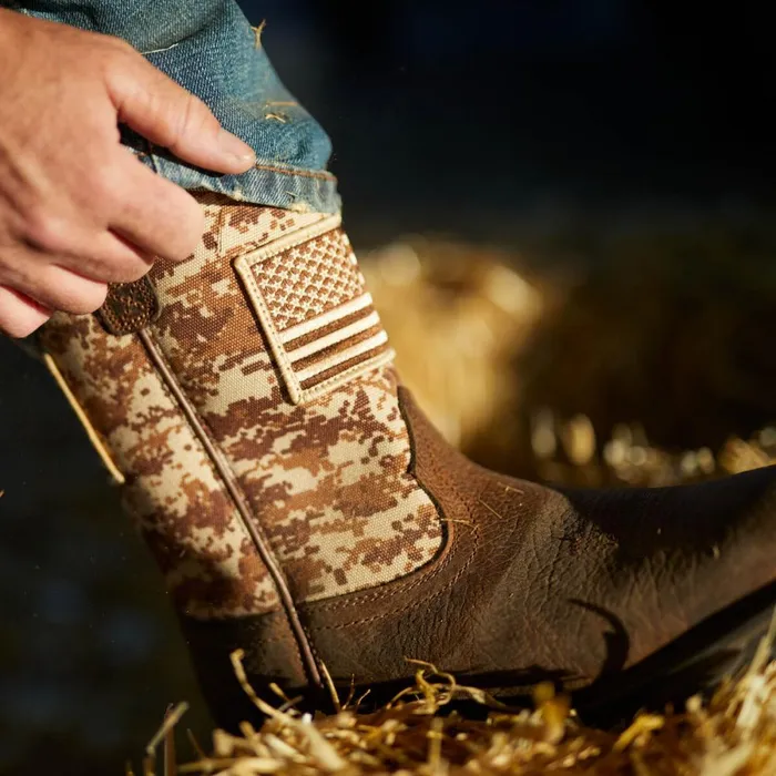 WorkHog Patriot Work Boot Earth Men Ariat Western Boots WorkHog Patriot Work Boot Earth Men Ariat Western Boots