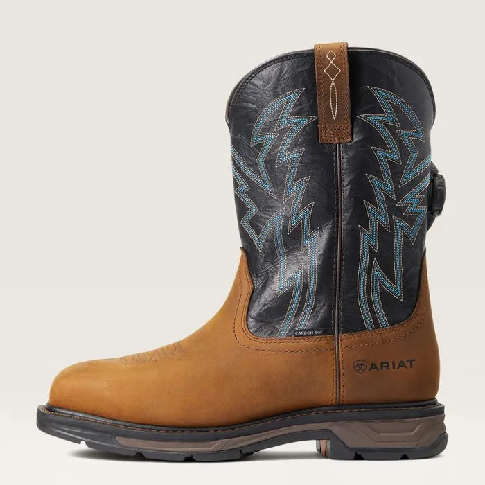 WorkHog XT BOA Carbon Toe Work Boot Dark Earth Men Ariat Work Boots WorkHog XT BOA Carbon Toe Work Boot Dark Earth Men Ariat Work Boots