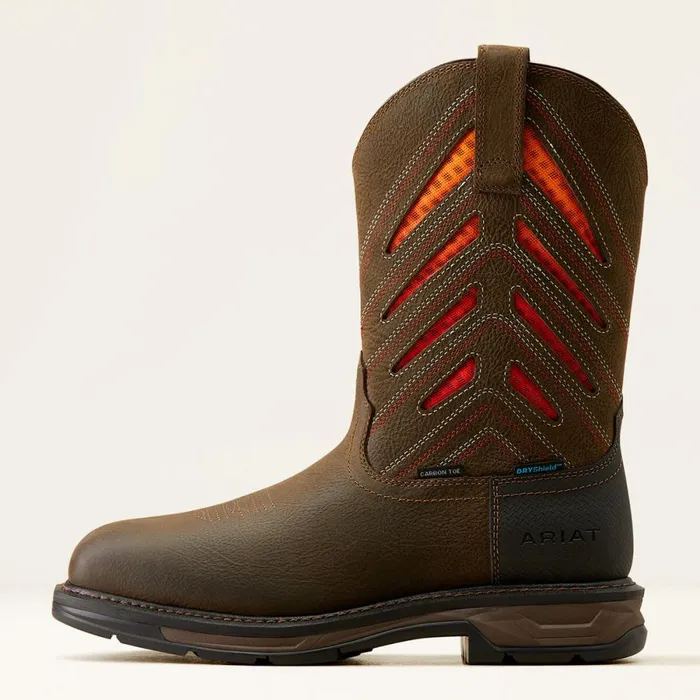 WorkHog XT VentTEK Waterproof Carbon Toe Work Boot Iron Coffeesunset Men Ariat Work Boots WorkHog XT VentTEK Waterproof Carbon Toe Work Boot Iron Coffeesunset Men Ariat Work Boots