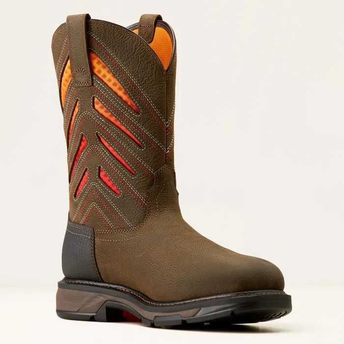 WorkHog XT VentTEK Waterproof Carbon Toe Work Boot Iron Coffeesunset Men Ariat Work Boots WorkHog XT VentTEK Waterproof Carbon Toe Work Boot Iron Coffeesunset Men Ariat Work Boots