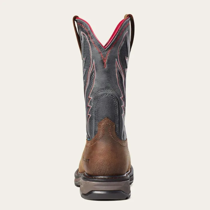 WorkHog XT VentTEK Waterproof Carbon Toe Work Boot Rye Brown Men Ariat Work Boots WorkHog XT VentTEK Waterproof Carbon Toe Work Boot Rye Brown Men Ariat Work Boots
