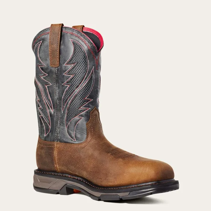 WorkHog XT VentTEK Waterproof Carbon Toe Work Boot Rye Brown Men Ariat Work Boots WorkHog XT VentTEK Waterproof Carbon Toe Work Boot Rye Brown Men Ariat Work Boots