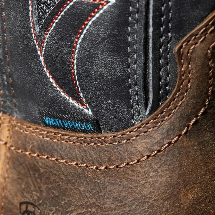 WorkHog XT VentTEK Waterproof Carbon Toe Work Boot Rye Brown Men Ariat Work Boots WorkHog XT VentTEK Waterproof Carbon Toe Work Boot Rye Brown Men Ariat Work Boots