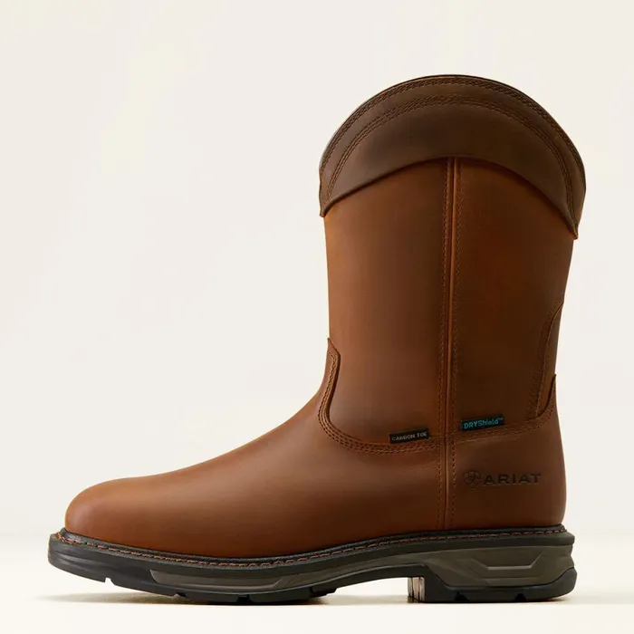 WorkHog XT Wellington Waterproof Carbon Toe Work Boot Distressed Brown Men Ariat Work Boots WorkHog XT Wellington Waterproof Carbon Toe Work Boot Distressed Brown Men Ariat Work Boots