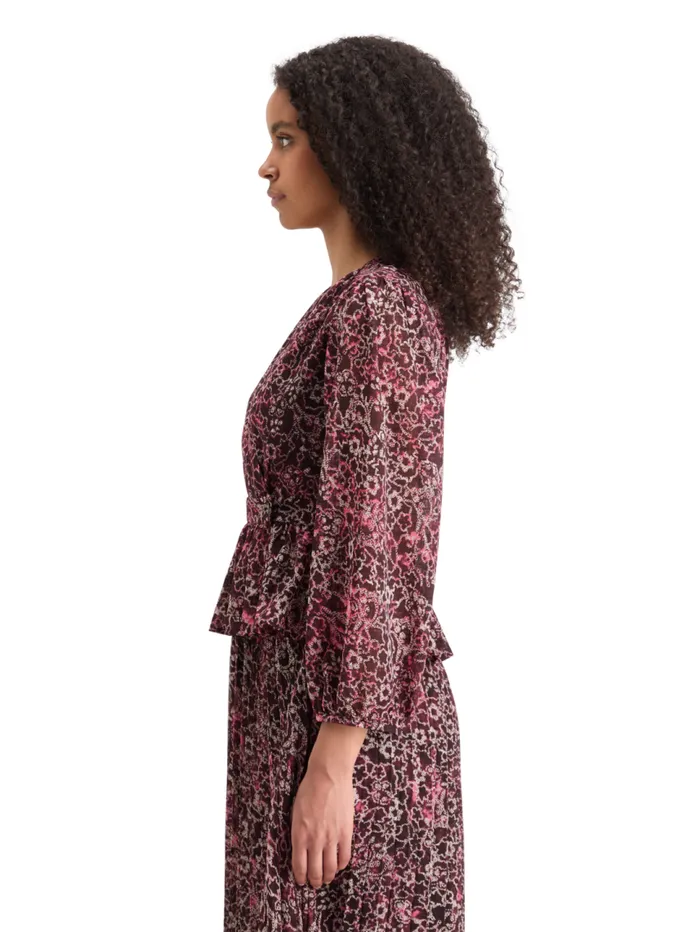 WRAP TOP Mystic Sky Olive Women Scotch and Soda Blouses and Shirts