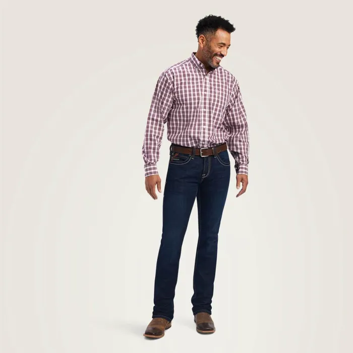 Wrinkle Free Darian Classic Fit Shirt White Men Ariat Button Down Shirts Wrinkle Free Darian Classic Fit Shirt White Men Ariat Button Down Shirts