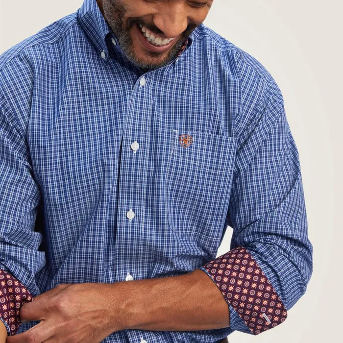 Wrinkle Free Dash Classic Fit Shirt Limoges Men Ariat Button Down Shirts Wrinkle Free Dash Classic Fit Shirt Limoges Men Ariat Button Down Shirts