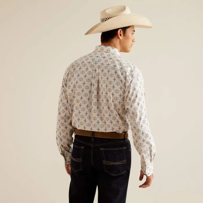 Wrinkle Free Remington Classic Fit Shirt Oatmeal Men Ariat Button Down Shirts Wrinkle Free Remington Classic Fit Shirt Oatmeal Men Ariat Button Down Shirts