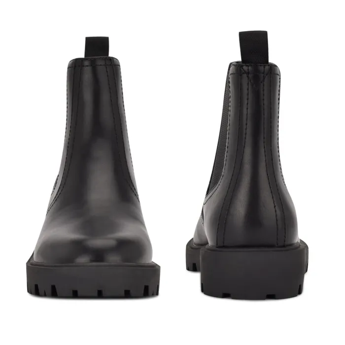 Yullon Lug Sole Chelsea Booties Black Women Nine West Boots and Booties Yullon Lug Sole Chelsea Booties Black Women Nine West Boots and Booties