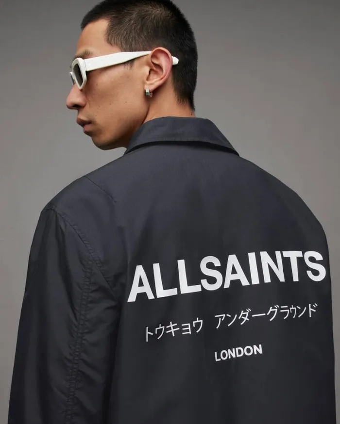 Zito Underground Jacket Ink Blue Men AllSaints Jackets and Coats