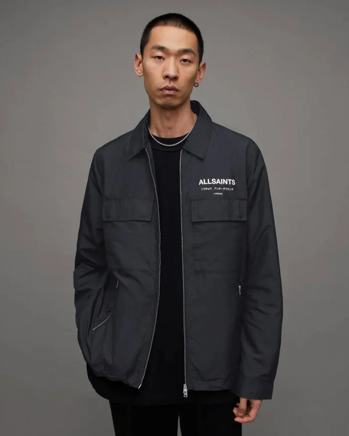 Zito Underground Jacket Ink Blue Men AllSaints Jackets and Coats