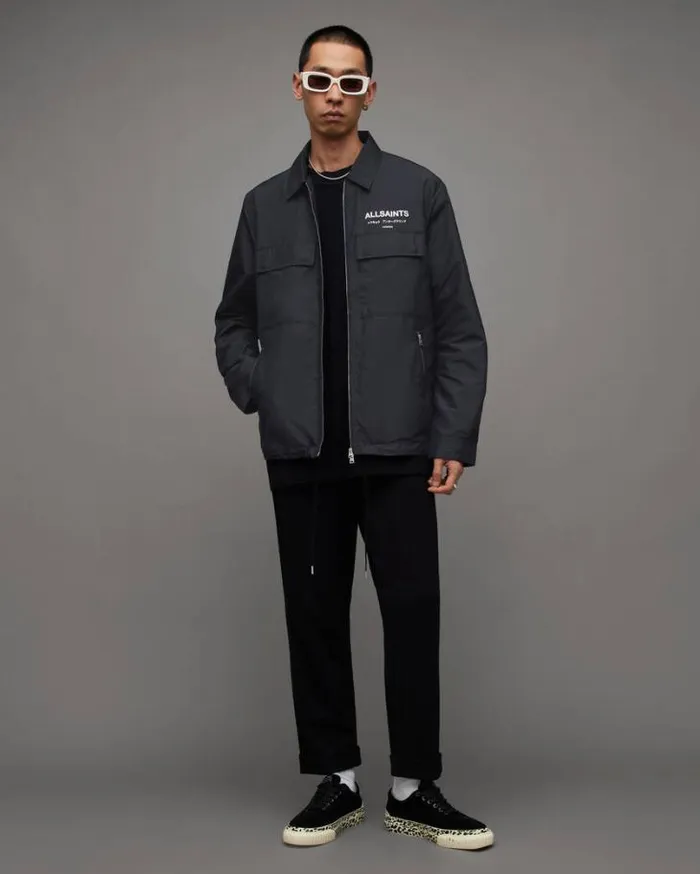 Zito Underground Jacket Ink Blue Men AllSaints Jackets and Coats