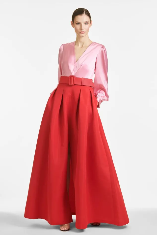 Zoe Gown 8211 RoseCherry Red Women Sachin and Babi Formal